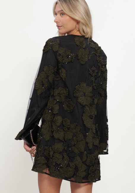 Y.A.S. Mini robe YASFLOUING LS DRESS en noir - large