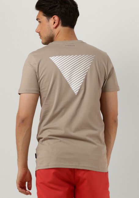 PUREWHITE T-shirt PURE LOGO TEE en taupe - large
