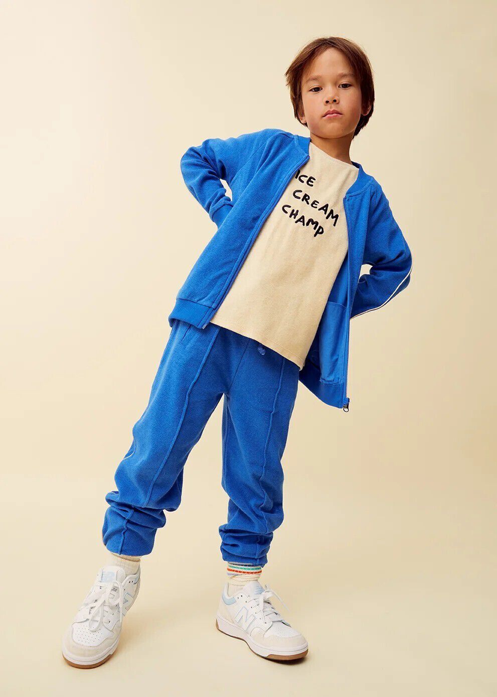 Beige Sproet & Sprout T-shirt TERRY T-SHIRT - large