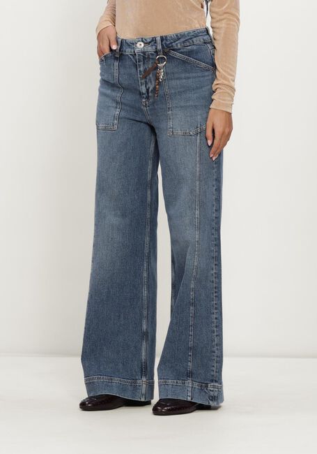 MOS MOSH Straight leg jeans MMCOLETTE GALLEON JEANS en bleu - large