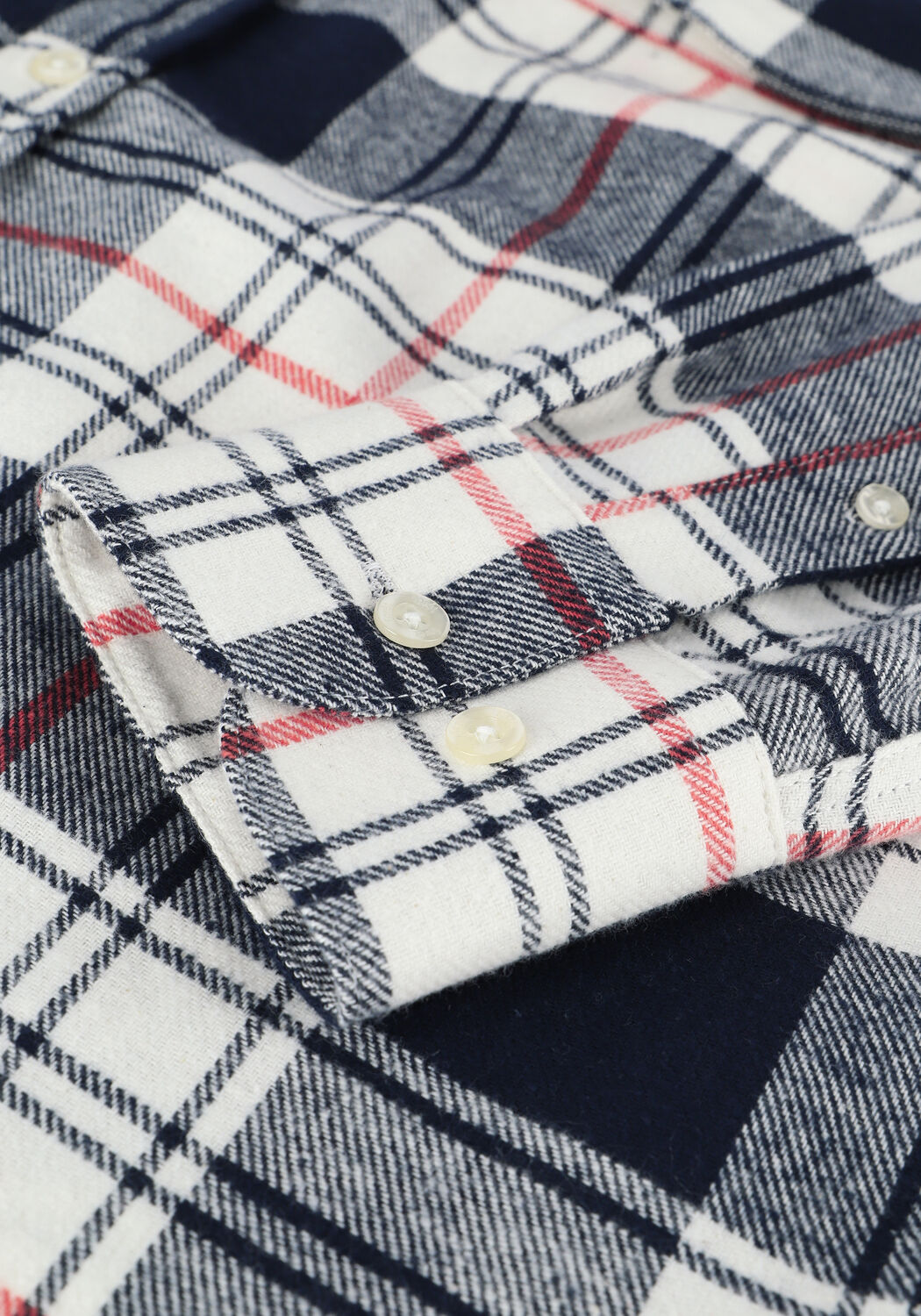 Donkerblauwe FOR&Eacute;T Casual overhemd ALASKA SHIRT - large