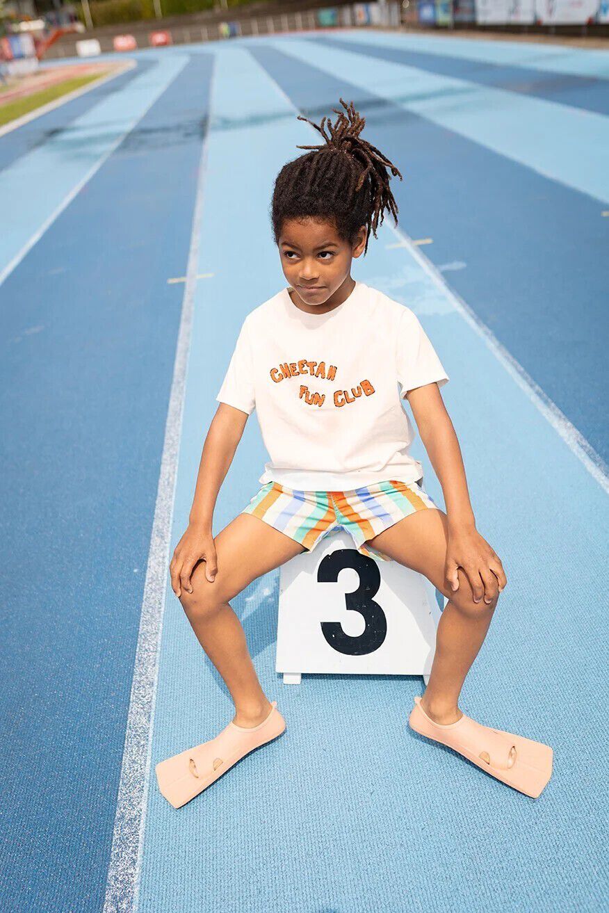 Multi Sproet & Sprout Zwemkleding SWIM SHORTS MULTI STRIPES - large