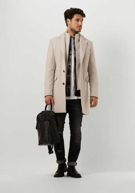 Gebroken wit GENTILUOMO Mantel C8035-841 - large