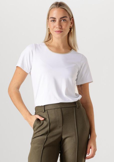 NUKUS TIRZA TOP UNI Hauts & T-shirts en blanc - large