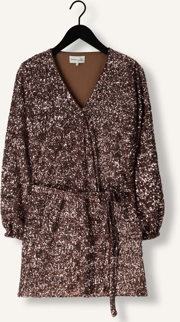 Bronzen OMODA ATELIER Mini jurk X IRIS - ILSE Bronzen OMODA ATELIER Mini jurk X IRIS - ILSE - large