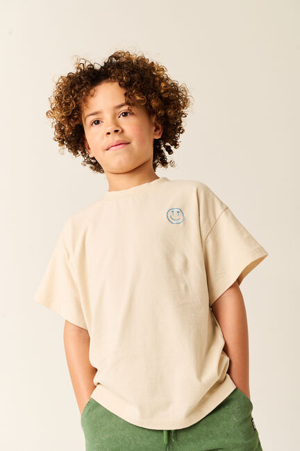 TUMBLE 'N DRY T-shirt PARADISE ISLANDS en beige - large