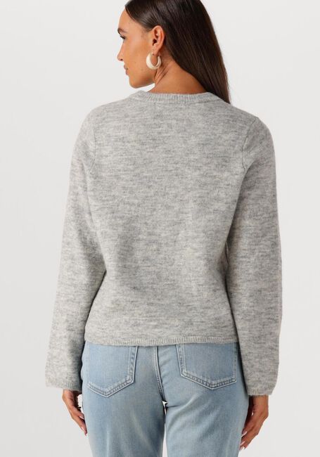 Grijze SELECTED FEMME Vest SLFLULU NEW LS KNIT CARDIGAN - large