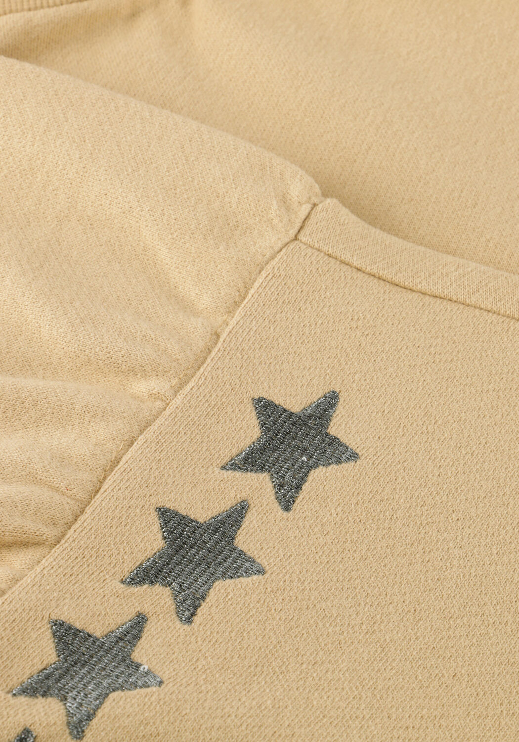 Beige DAILY7 Sweater SWEATER EMBROIDERY SLEEVE - large