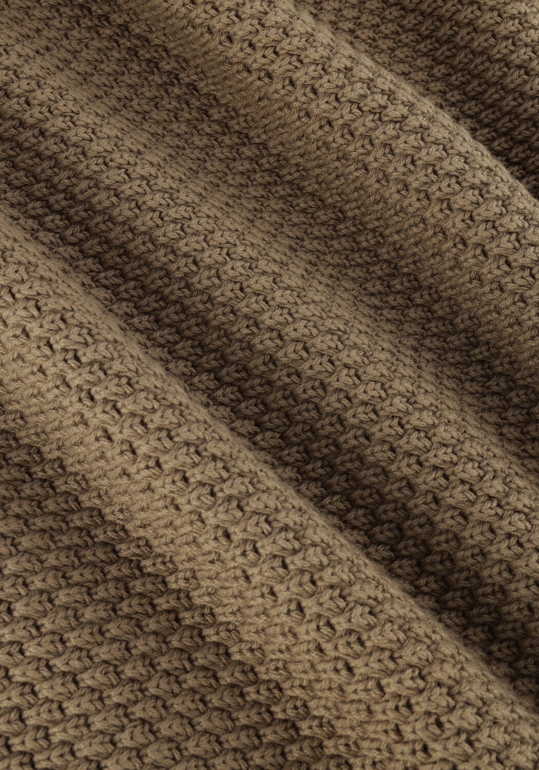 SELECTED MEN Pull SLHBERT RELAXED LS KNIT en vert - large