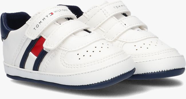 TOMMY HILFIGER 33090 Chaussures bébé en blanc - large