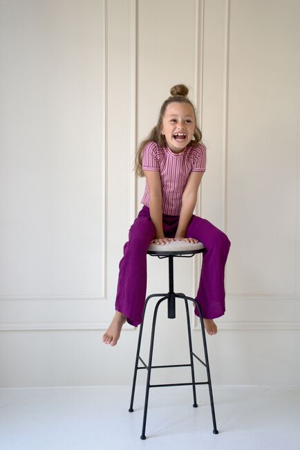 JACKY SUE Haut GINNY TEE en violet - large