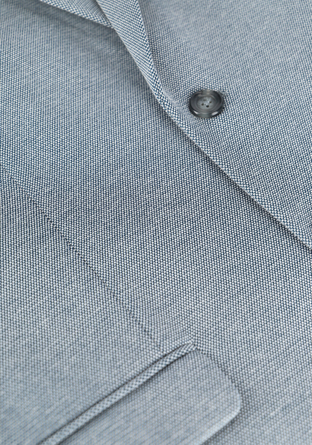 Lichtblauwe SELECTED MEN Colberts SLIM-COLE BLZ B - large