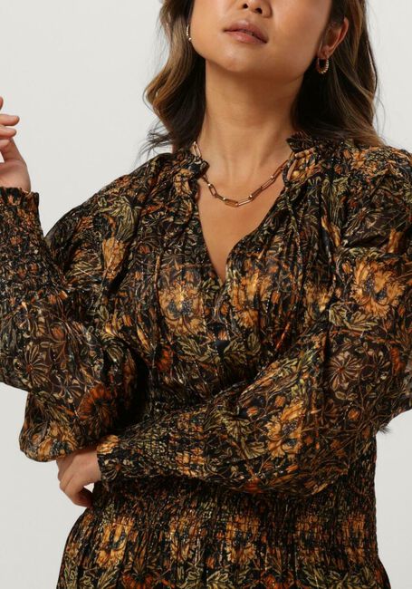 IBANA Mini robe DEELA - PRINT en noir - large
