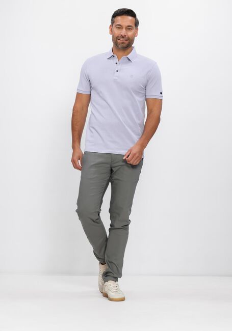 CAST IRON Polo SLIM FIT FINE PIQUE ESSENTIAL Lilas - large