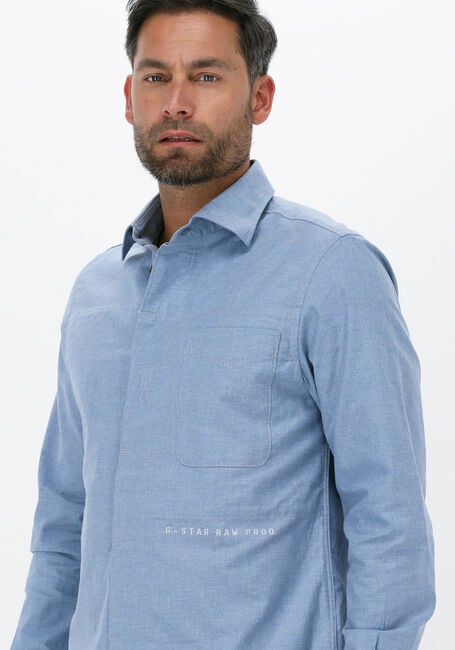 G-STAR RAW Chemise décontracté SECRET UTILITY REG SHIRT en bleu - large