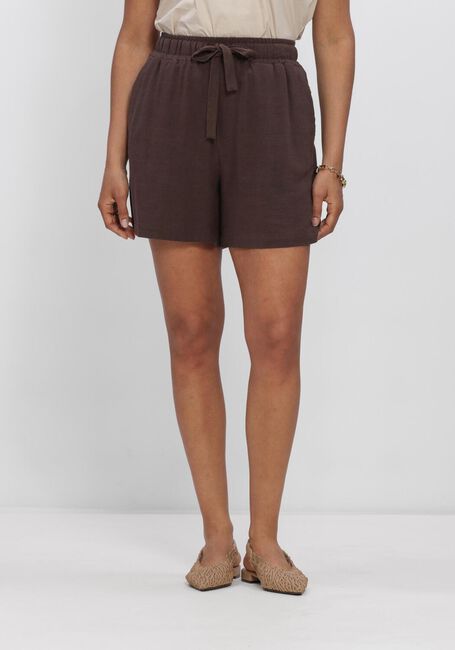 Bruine OBJECT Korte broek OBJSANNE HW WIDE SHORTS - large