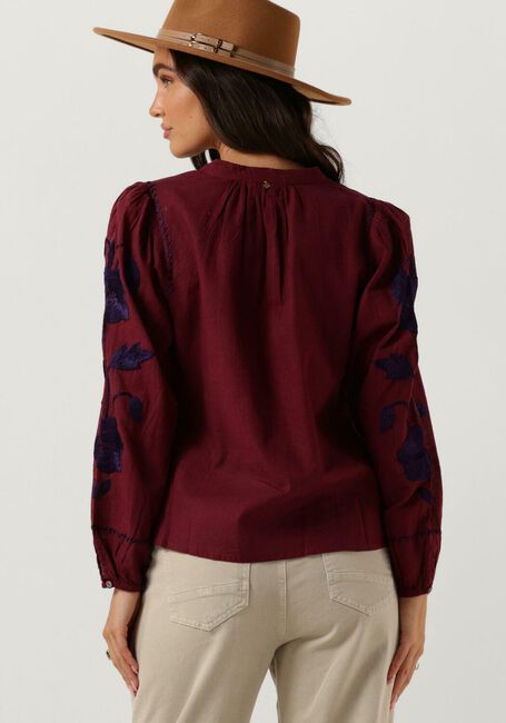 Bordeaux ANTIK BATIK  ISLA BLOUSE - large