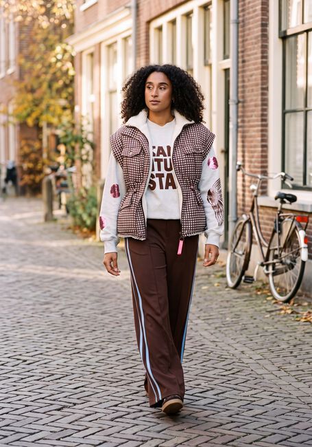 POM AMSTERDAM Chandail SASCHA TAKE THE STAGE Gris clair - large