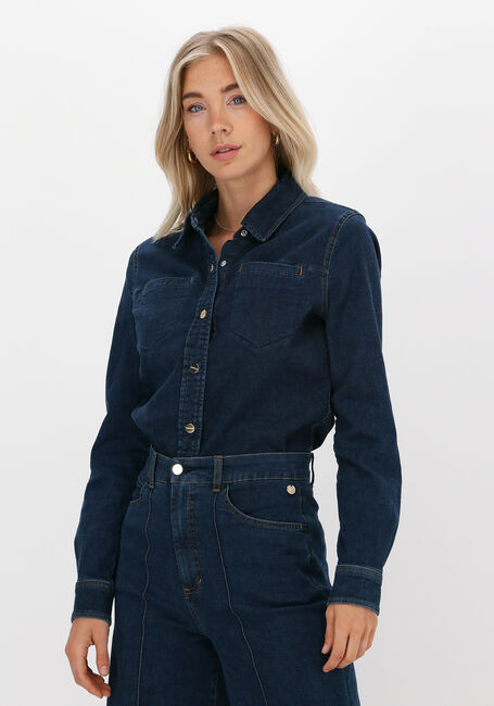 VANILIA DENIM WORK Blouses en bleu - large