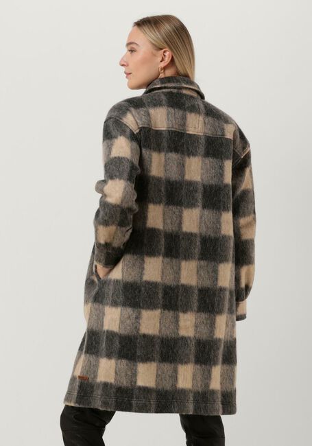 Grijze MOSCOW Mantel MILO - large