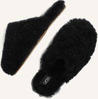 UGG W MAXI CURLY SLIDE Chaussons en noir UGG W MAXI CURLY SLIDE Chaussons en noir - medium
