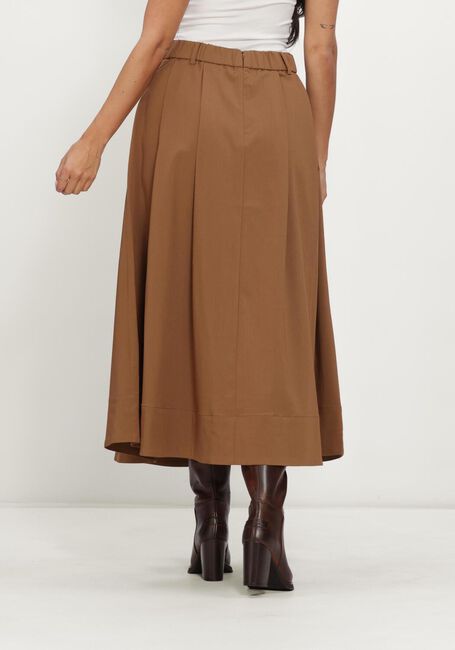 MOS MOSH Jupe midi MMKIT SATO SKIRT en camel - large