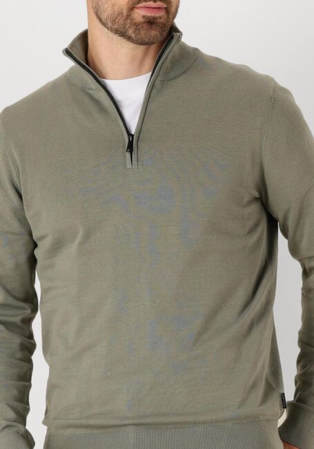 SAINT STEVE Pull CAS en vert - large