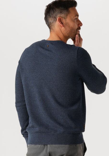 PME LEGEND Pull R-NECK COTTON MODAL en bleu - large