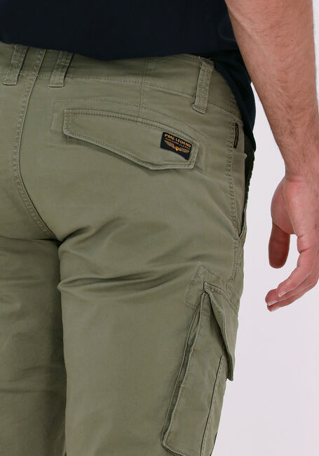 PME LEGEND Pantalon courte NORDROP CARGO SHORTS STRETCH TWILL en vert - large