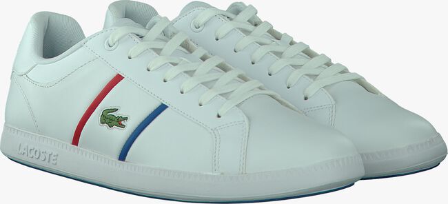 white LACOSTE shoe GRADUATE EVO TCL  - large