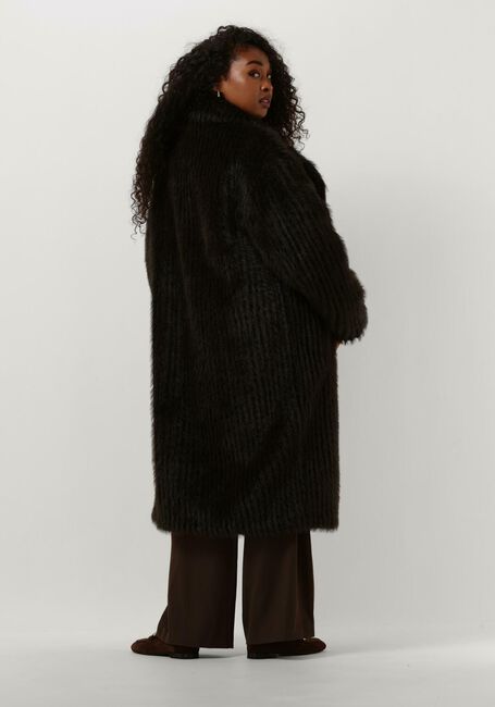 STAND STUDIO Manteau en fausse fourrure GENEVIEVE COAT en gris - large