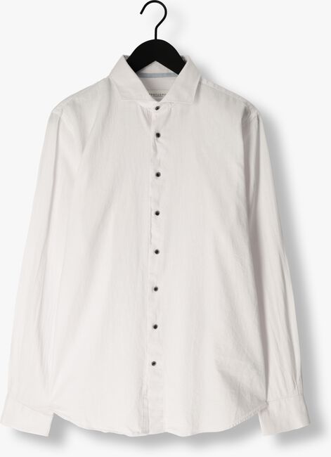 Witte PROFUOMO Klassiek overhemd SHIRT CUTAWAY SC COTTON LINNEN - large