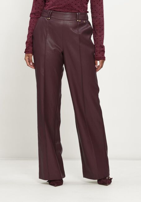 Rode NUKUS Broeken/jumpsuits JILL PANTS PU - large