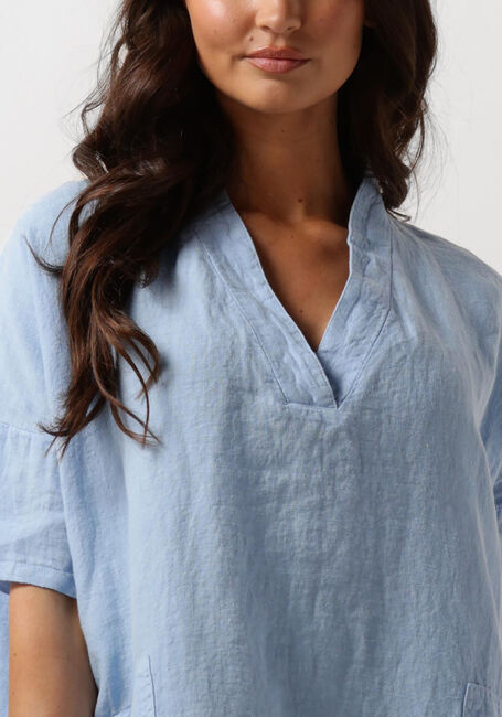 PENN & INK Robe midi S24Z665LTD en bleu - large