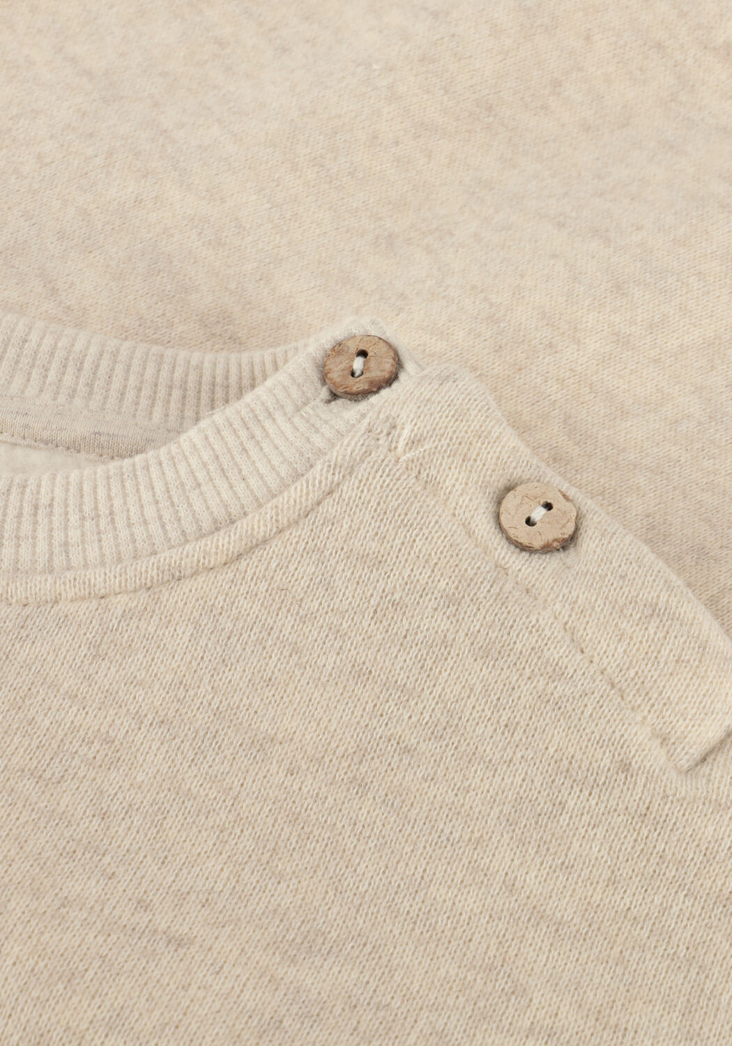 Beige PLAY UP Trui FLEECE SWEATER B - large