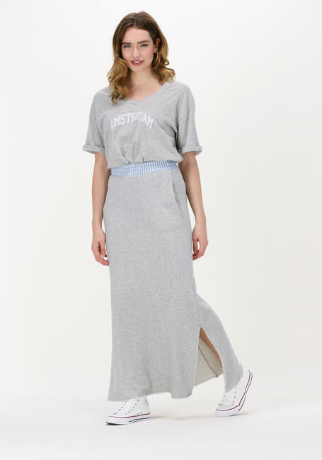 10DAYS T-shirt V-NECK TEE SLUB en gris - large