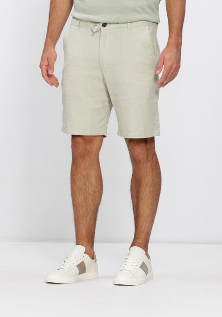 SELECTED MEN Pantalon courte SLHREGULAR-BRODY LINEN BLD SHORTS NOOS en vert - large
