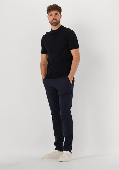 GENTI T-shirt POLO BUTTON SS K2046-1260 Bleu foncé - large