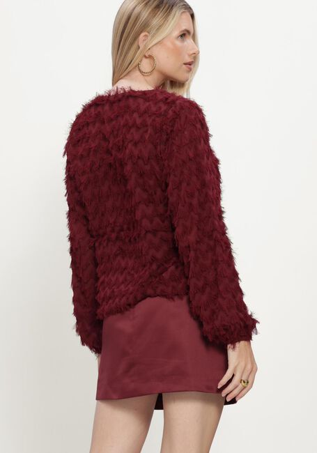 SELECTED WOMEN Pull SLWMYLA LS RELAXED TOP Bordeaux - large
