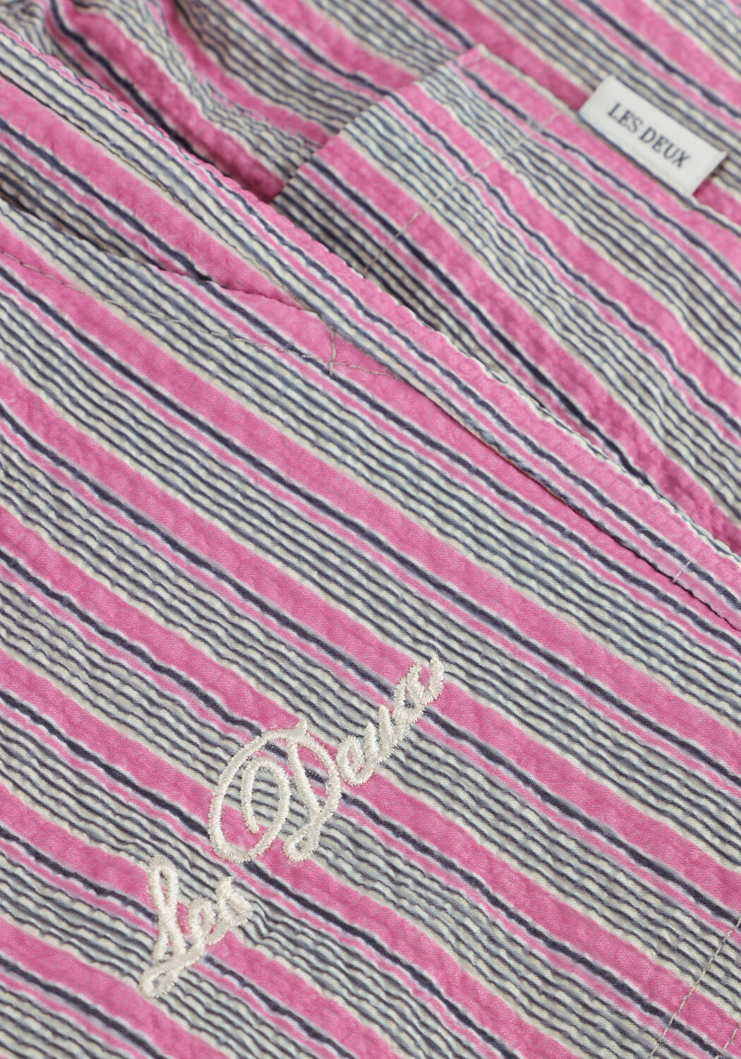 Multi LES DEUX Zwemkleding STAN STRIPE SWIM SHORTS - large