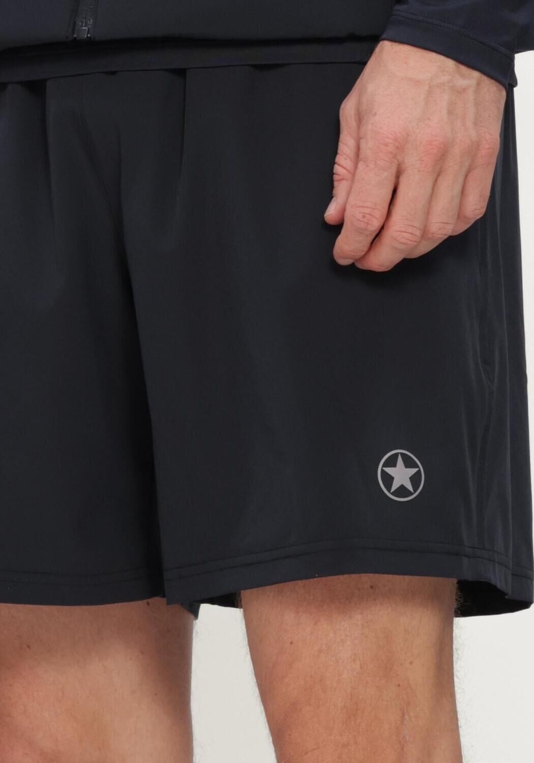 Donkerblauwe AIRFORCE Broeken/jumpsuits COLE SPORT SHORT - large