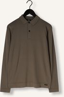 GENTI Pull POLO LS Olive GENTI Pull POLO LS Olive - medium