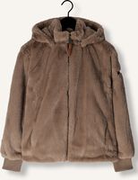 MOSCOW Manteau en fausse fourrure 08-08-EVELYN-2 en taupe MOSCOW Manteau en fausse fourrure 08-08-EVELYN-2 en taupe - medium
