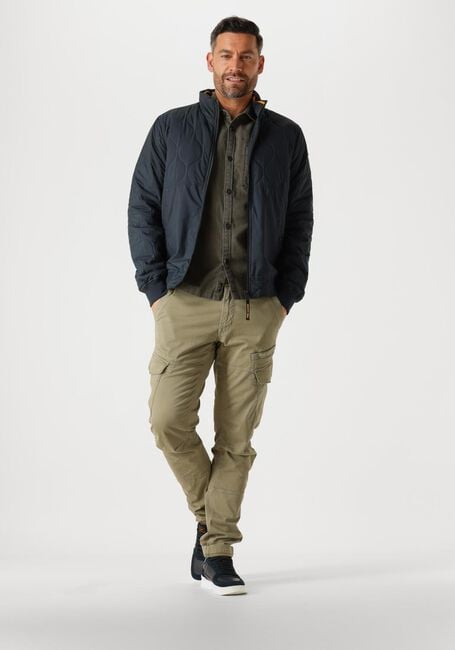 Groene PME LEGEND Casual overhemd LONG SLEEVE SHIRT MATTWEAVE - large
