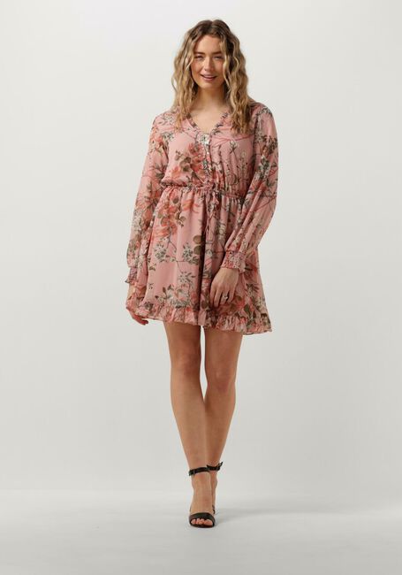 GUESS Mini robe SS VANESSA FLARE DRESS Rose clair - large