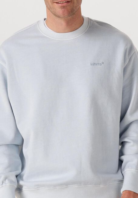 LEVI'S Pull AUTHENTIC CREW Bleu clair - large