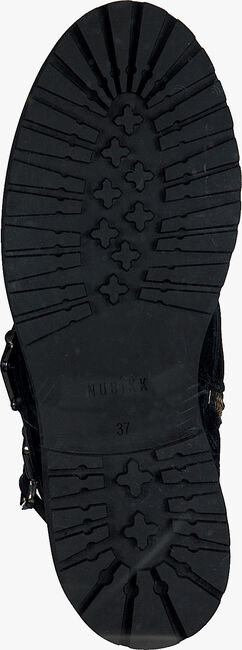 Zwarte NUBIKK Biker boots FAE BUCKLE FUR - large