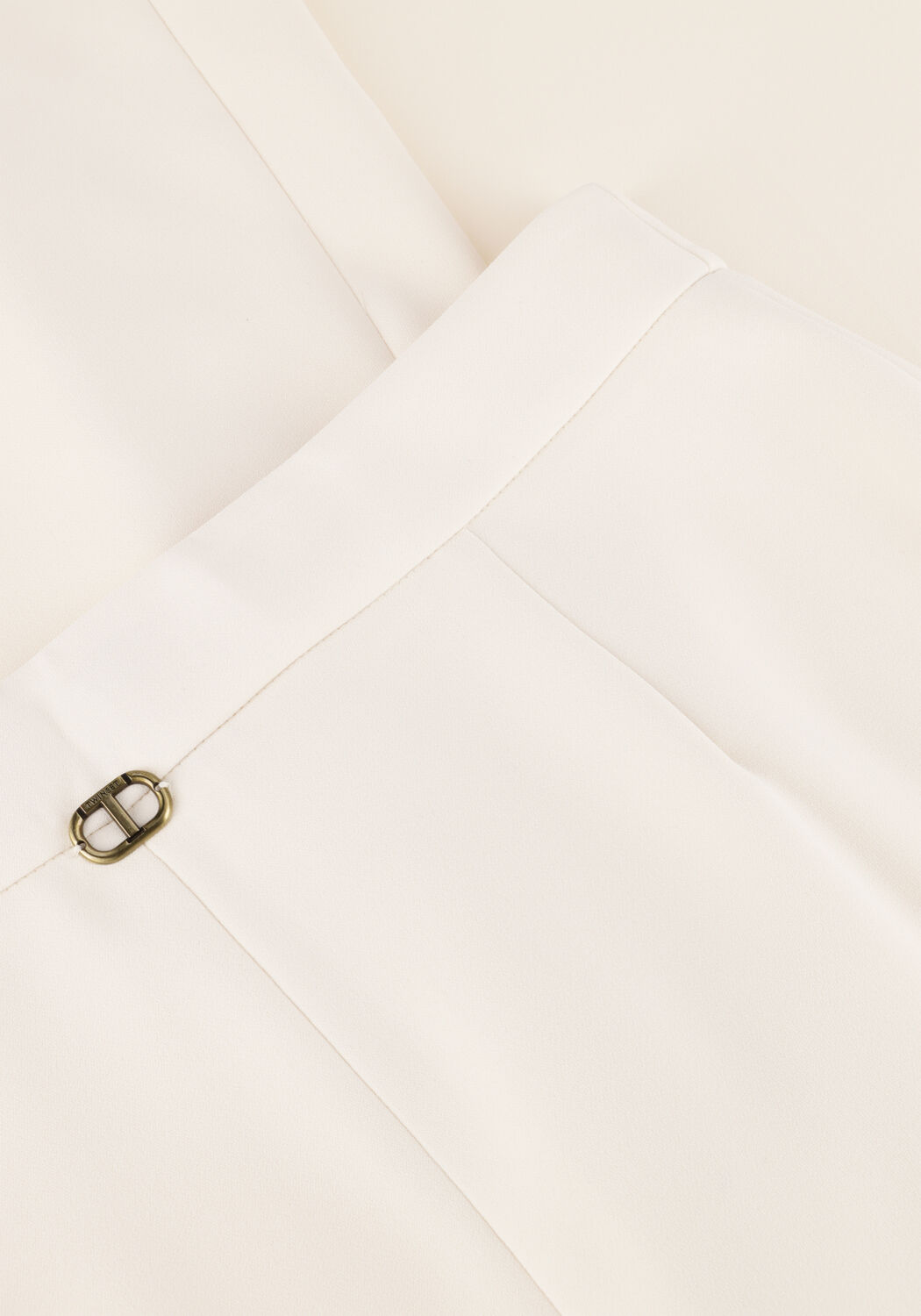 TWINSET MILANO Pantalon 251TP2102 &Eacute;cru - large