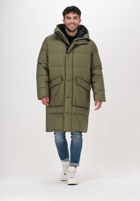 KRAKATAU Veste matelassé QM322 en vert - large