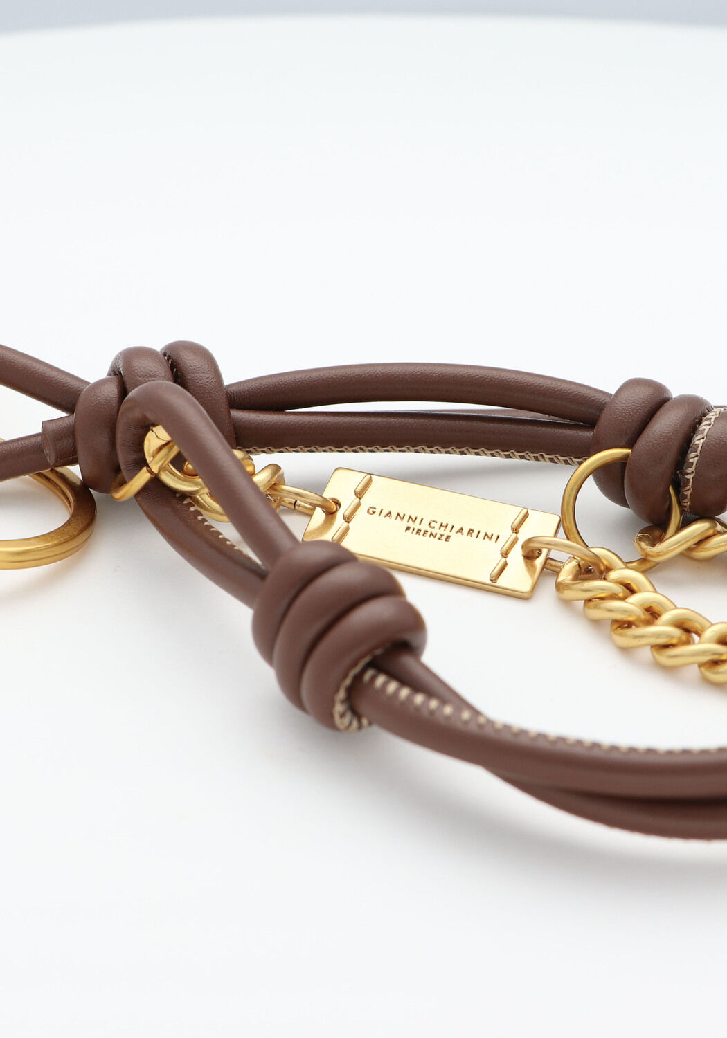 GIANNI CHIARINI CHARM KNOTTY  en marron - large